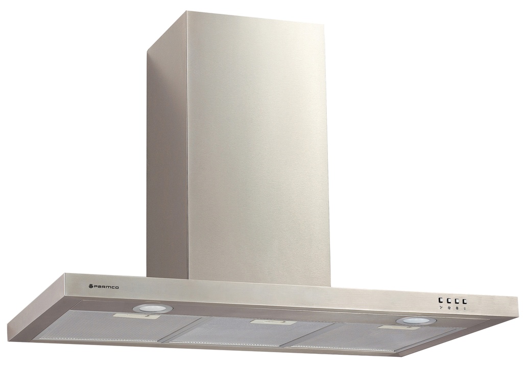 RANGEHOOD LOW PROFILE 900MM STAINLESS 1000M3H