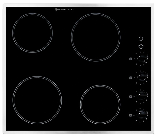 [HX-1-6S-CER] COOKTOP 600MM STAINLESS TRIM CERAMIC