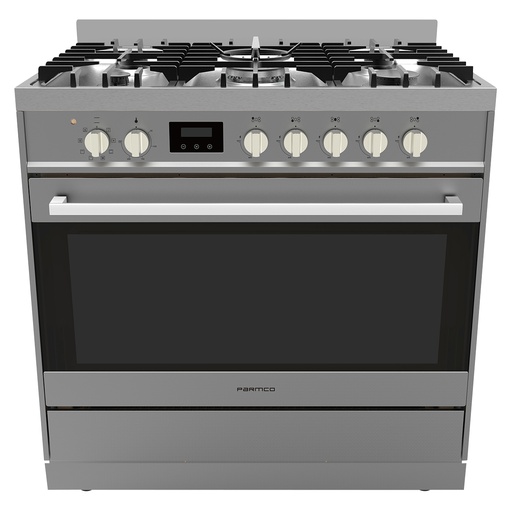 [FS900SG] FREESTANDING STOVE 900MM STAINLESS GAS