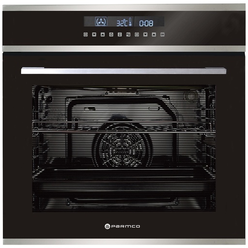 [PPOV-6S-PYRO-2] OVEN 600MM STAINLESS 12FUNCTION PYROLYTIC TOUCH 76L