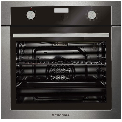 [OX7-3-6S-8-1] OVEN 600MM STAINLESS 8FUNCTION 76L