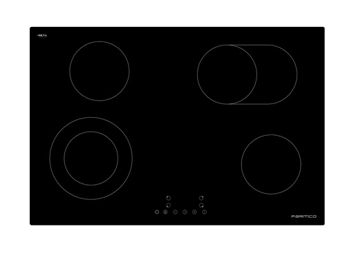 [HO377BC4] COOKTOP SERIES3 770MM BLACK CERAMIC 4 BURNER